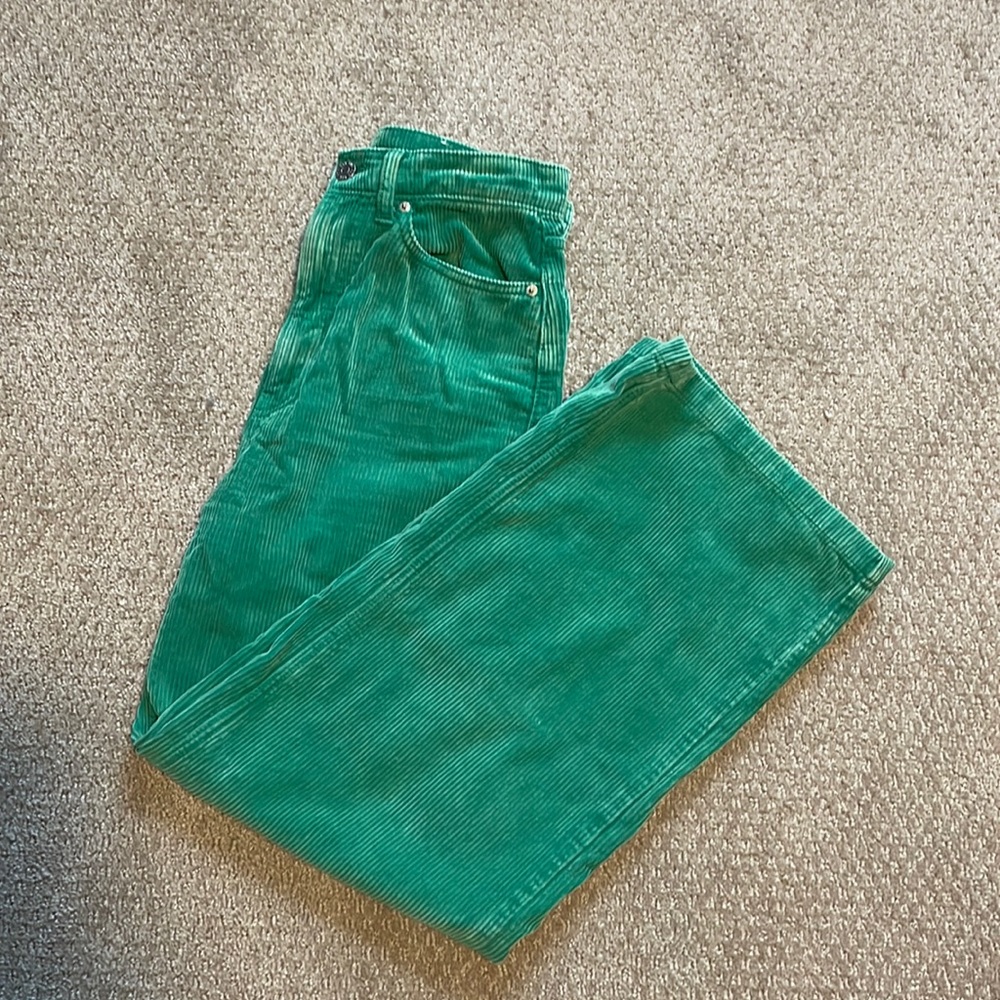 BDG corduroy cropped wide leg pants
